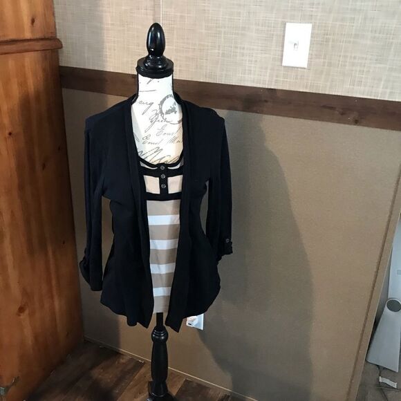 Craft and Barrow Blouse with Attached Sweater Large - Picture 9 of 16